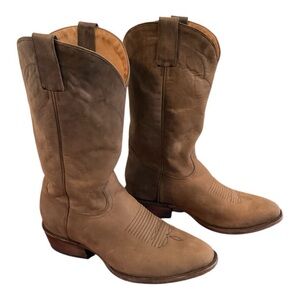 Stetson 12 20 7311 4079 Mens Sz 11.5D Leather Cowboy Cassidy Western Boots Brn